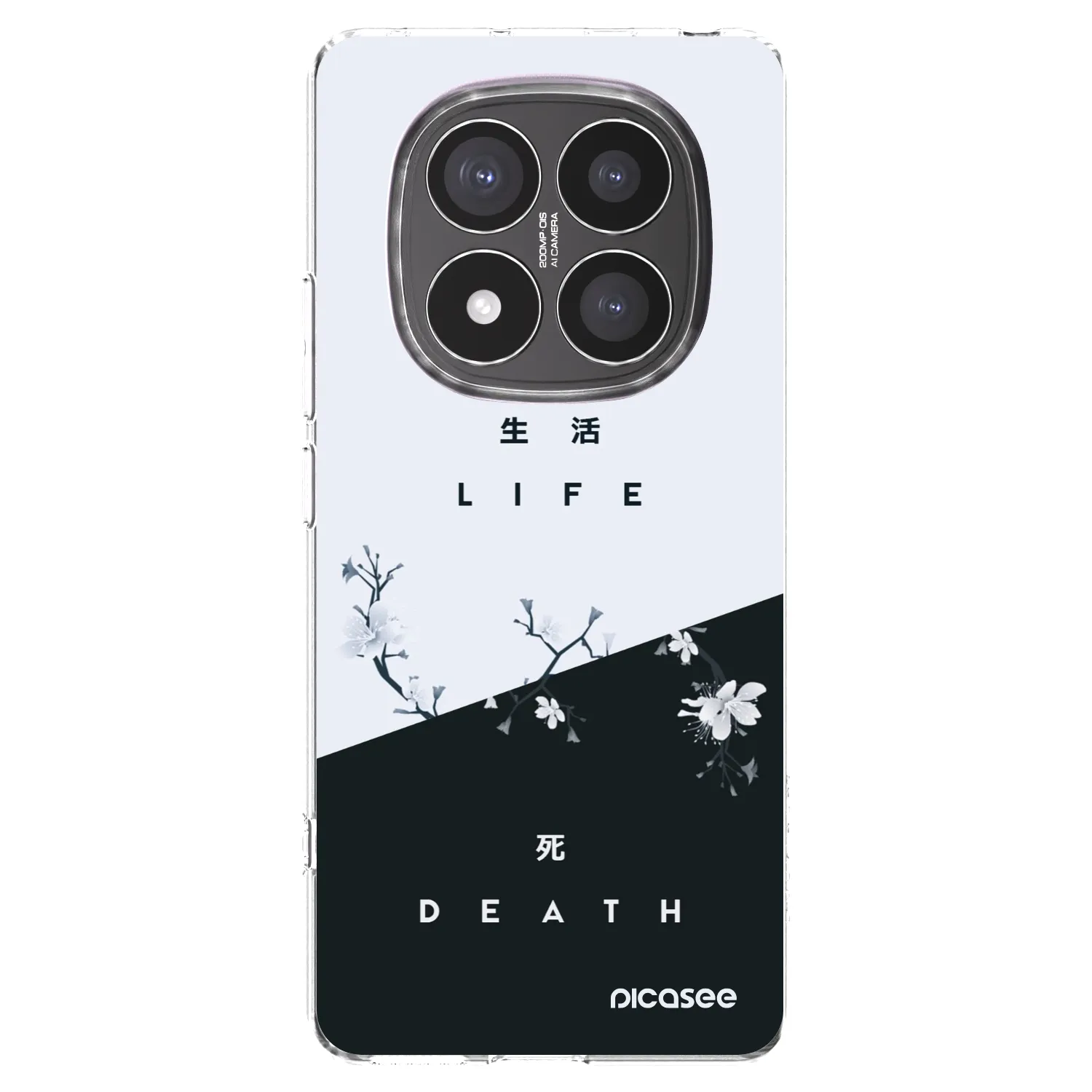 Picasee husă transparentă din silicon pentru Xiaomi Redmi Note 14 Pro+ 5G - Life - Death