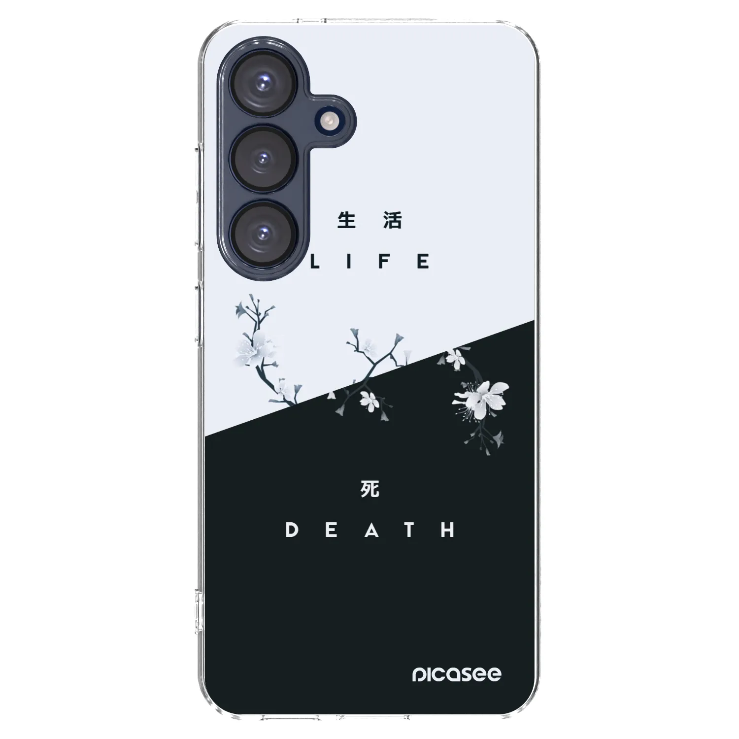 Picasee husă transparentă din silicon pentru Samsung Galaxy S25 5G - Life - Death
