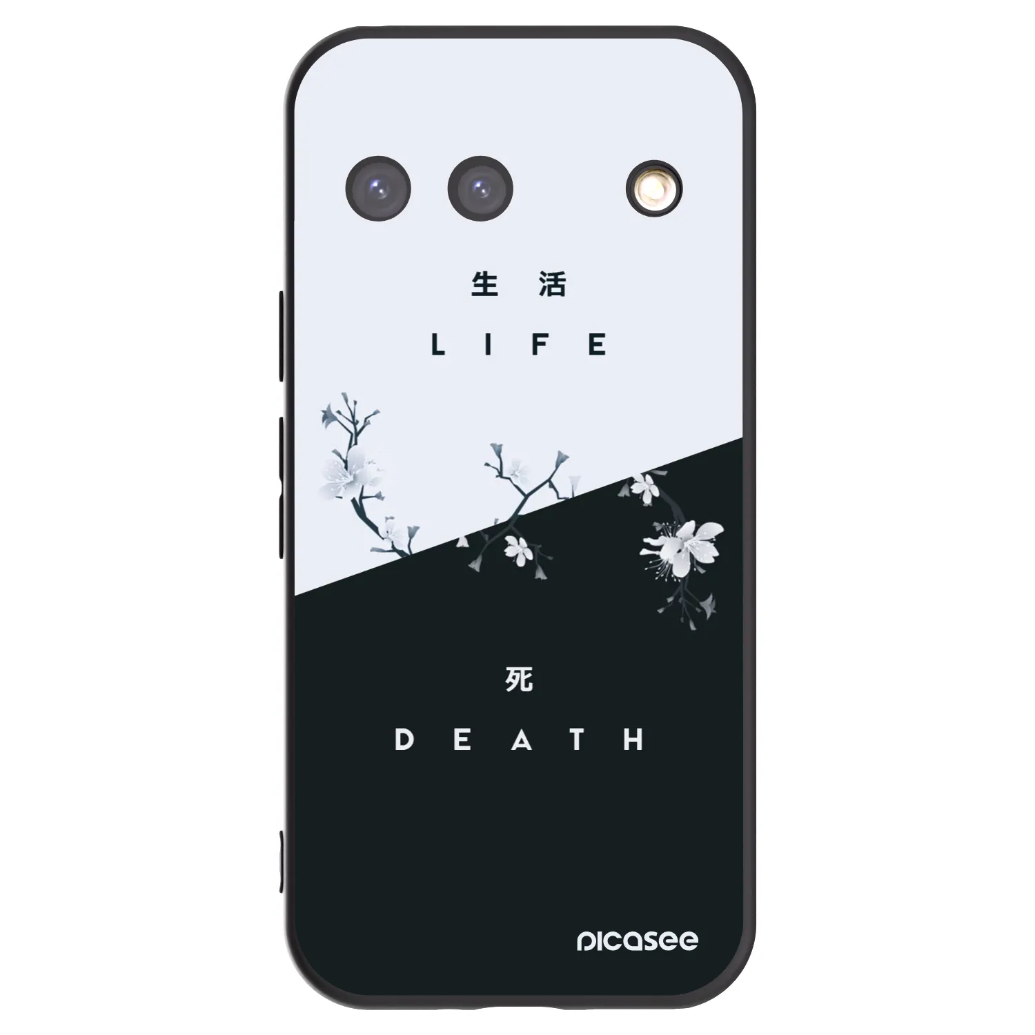 Picasee husă neagră din silicon pentru Google Pixel 9 - Life - Death