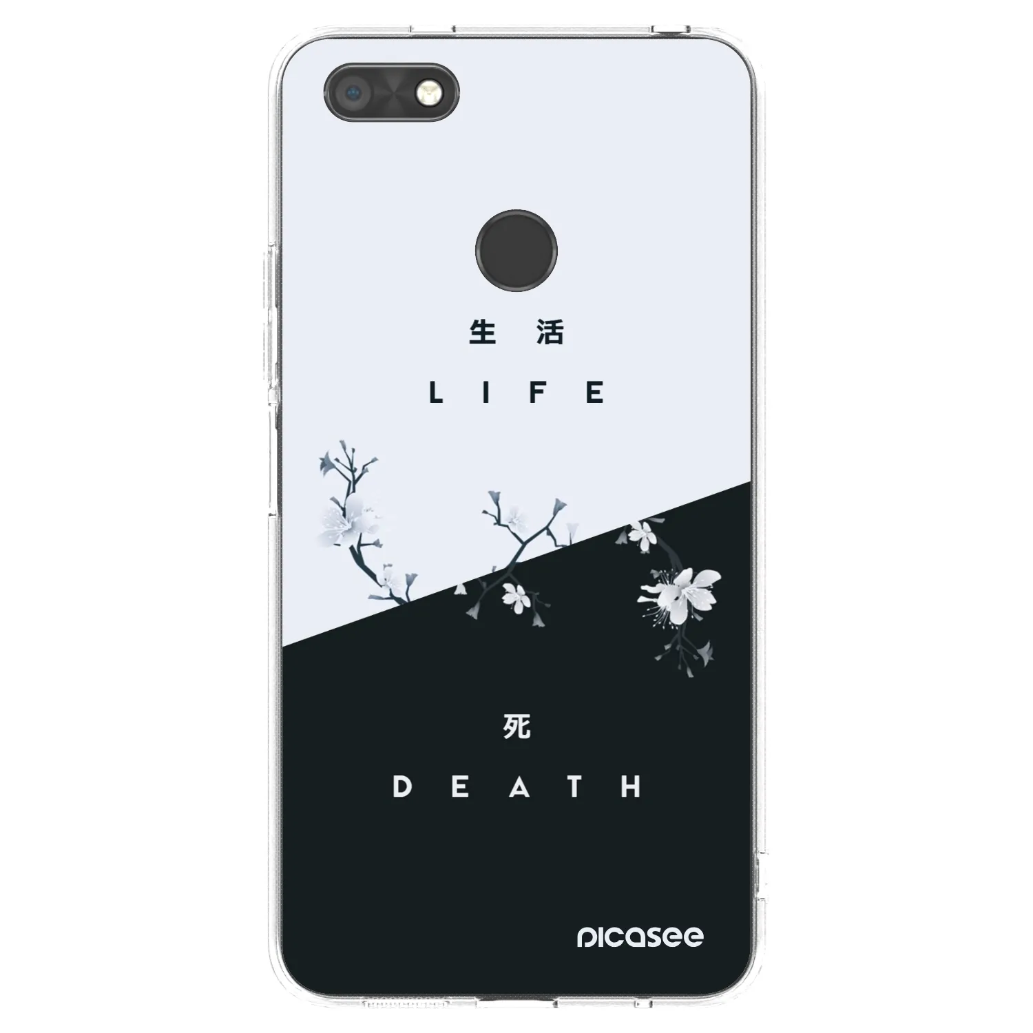 Picasee husă transparentă din silicon pentru Huawei P9 Lite Mini - Life - Death