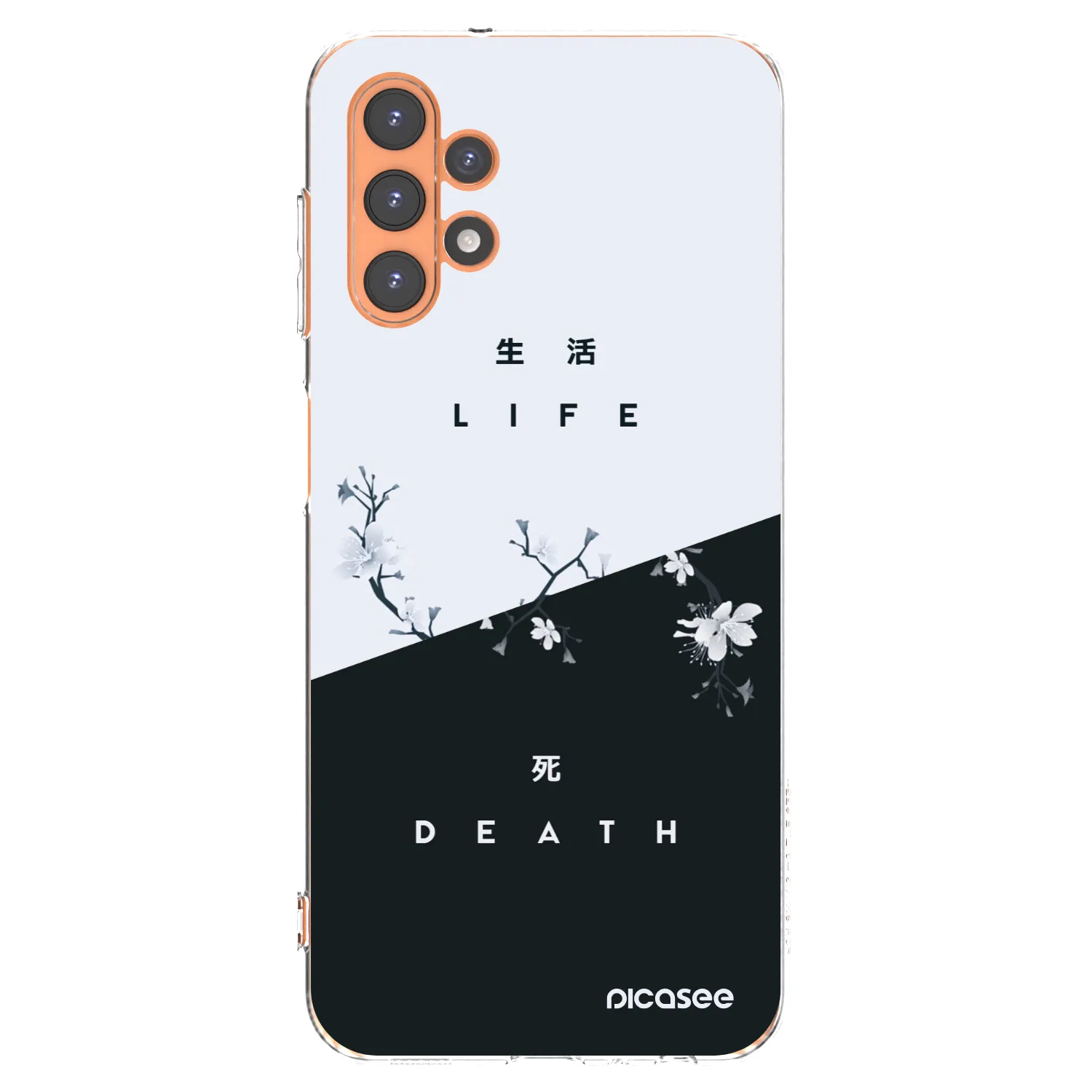 Picasee husă transparentă din silicon pentru Samsung Galaxy A13 5G - Life - Death