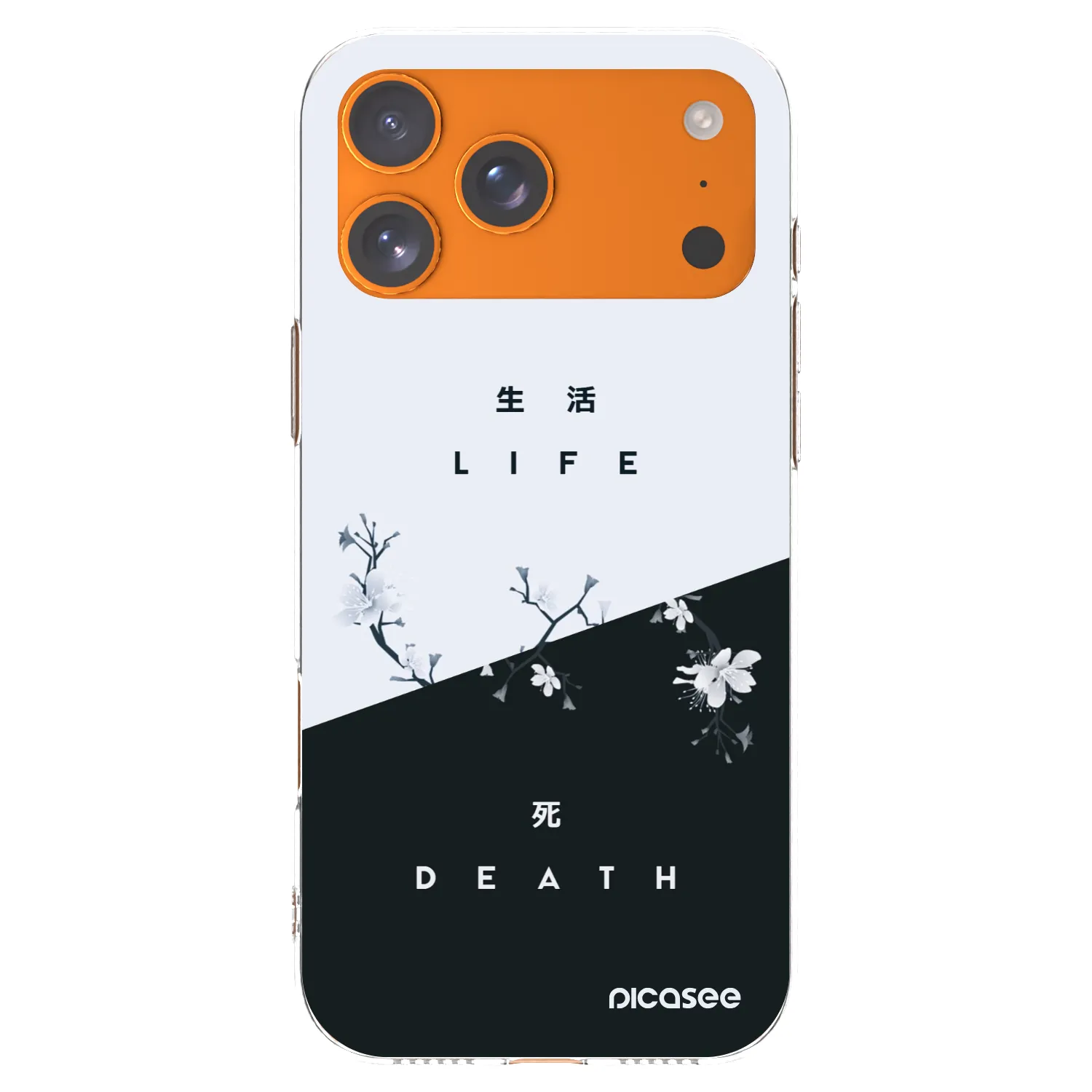 Picasee husă transparentă din silicon pentru Apple iPhone 17 Pro Max - Life - Death