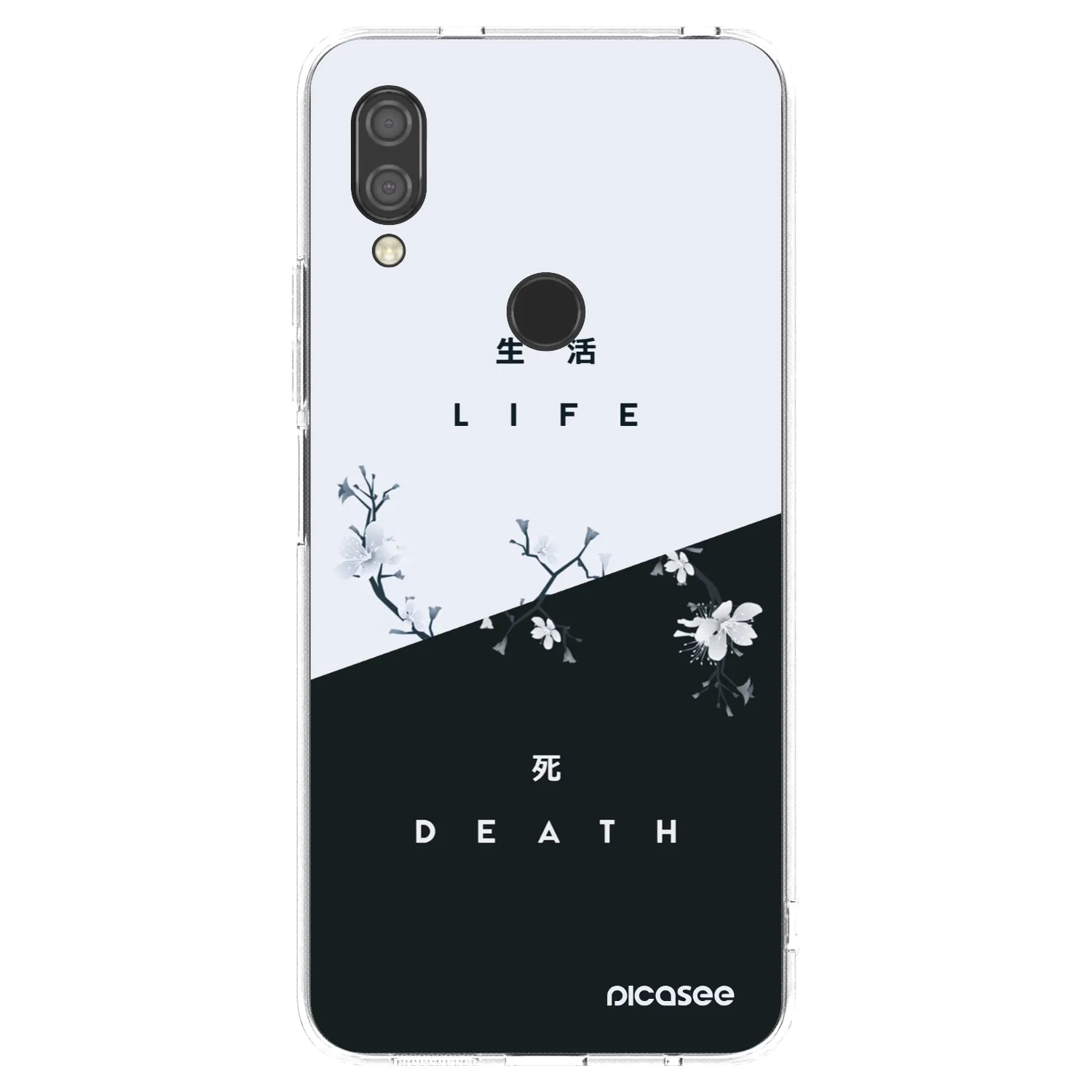 Picasee husă transparentă din silicon pentru Xiaomi Redmi 7 - Life - Death