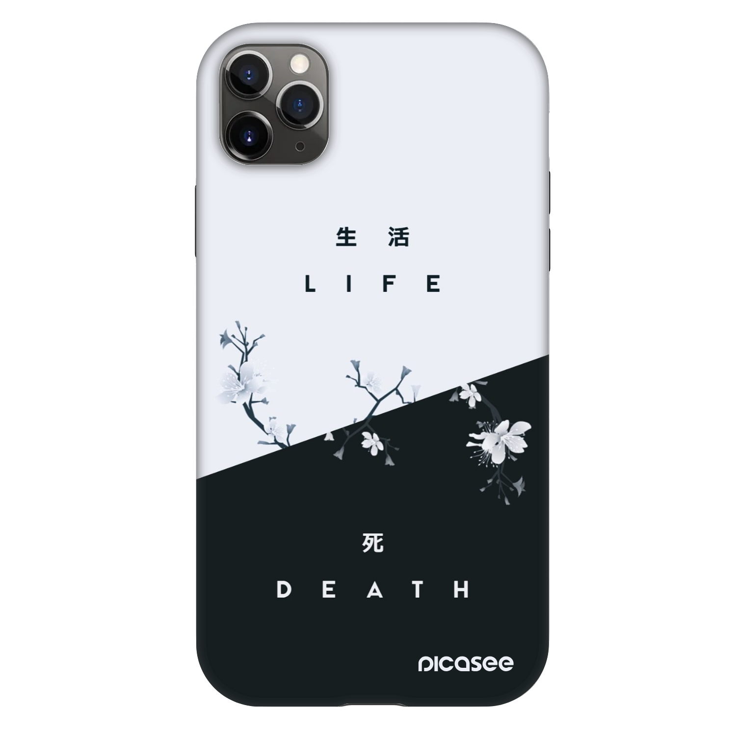Picasee Fashion Case pentru Apple iPhone 11 Pro Max - Life - Death