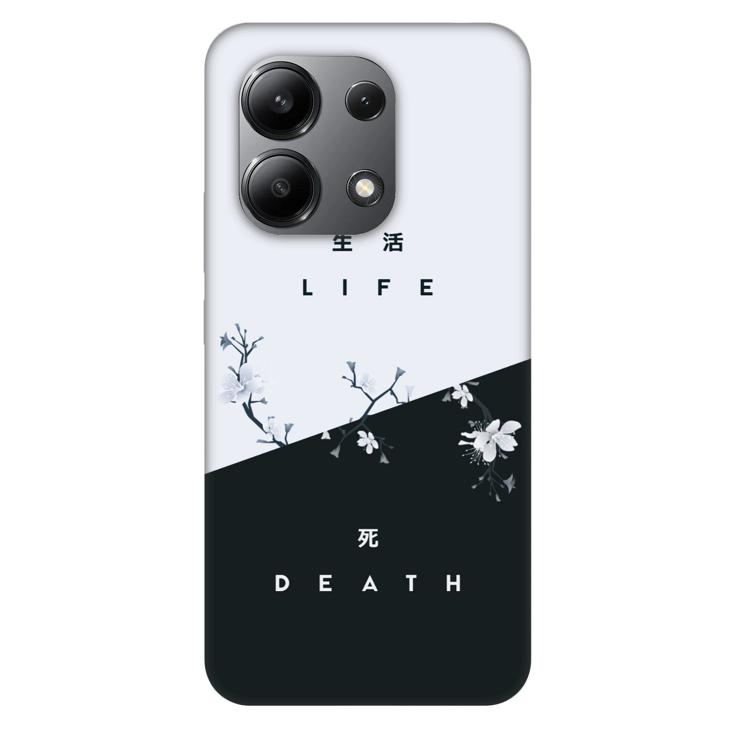 Picasee Fashion Case pentru Xiaomi Redmi Note 13 4G - Life - Death