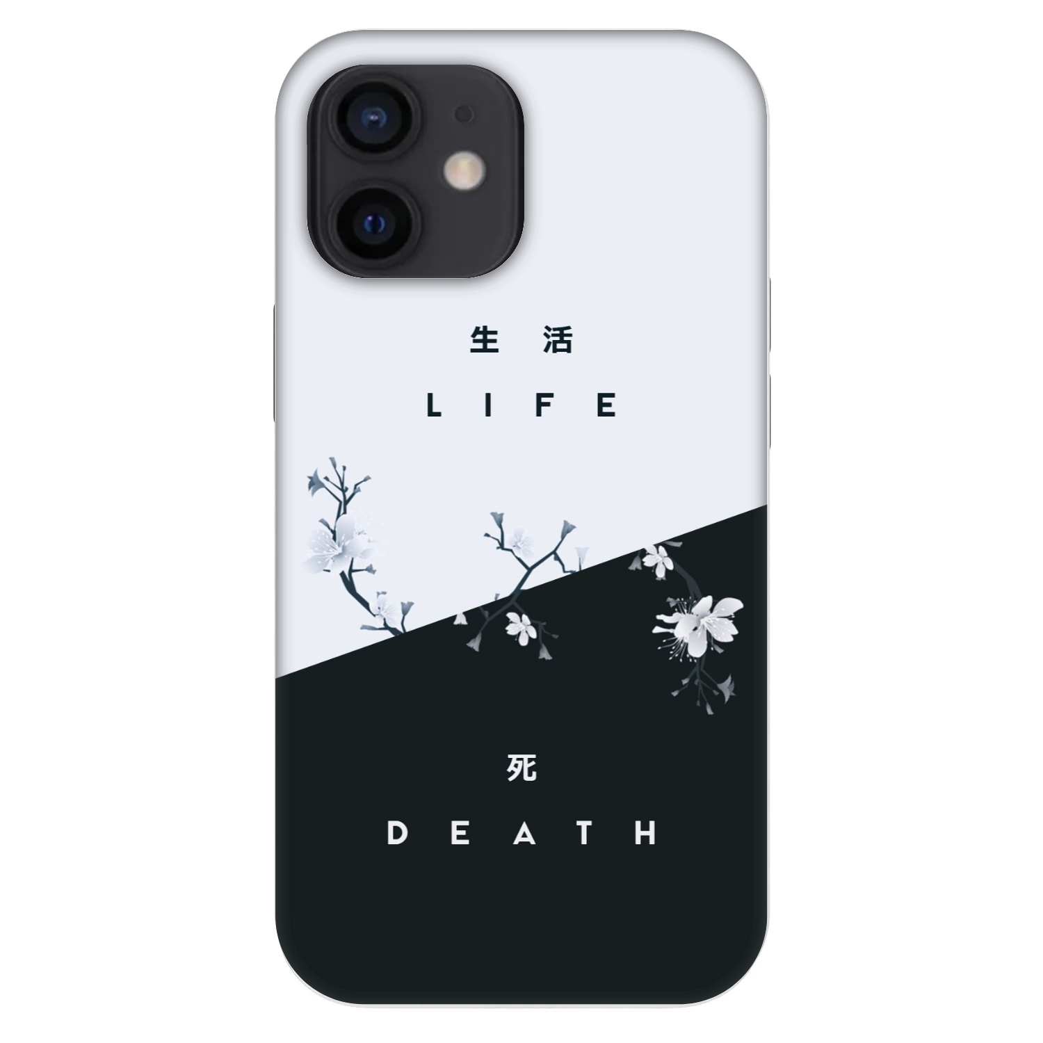 Picasee Fashion Case pentru Apple iPhone 12 mini - Life - Death