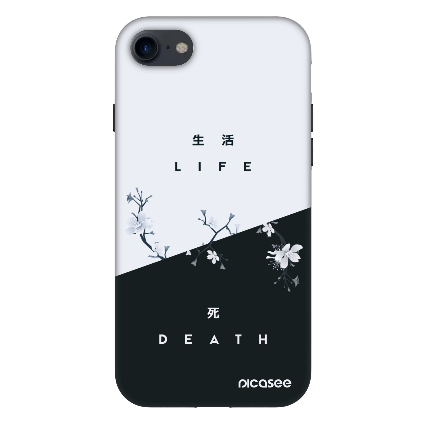 Picasee Fashion Case pentru Apple iPhone 8 - Life - Death