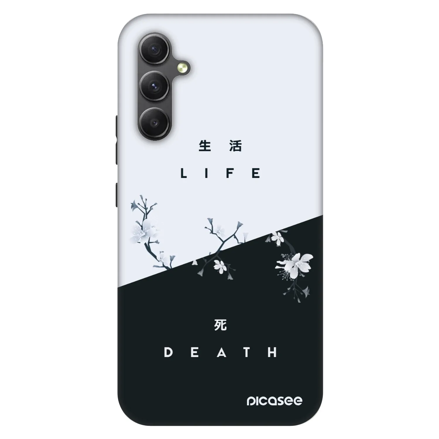Picasee Fashion Case pentru Samsung Galaxy A34 5G A346B - Life - Death
