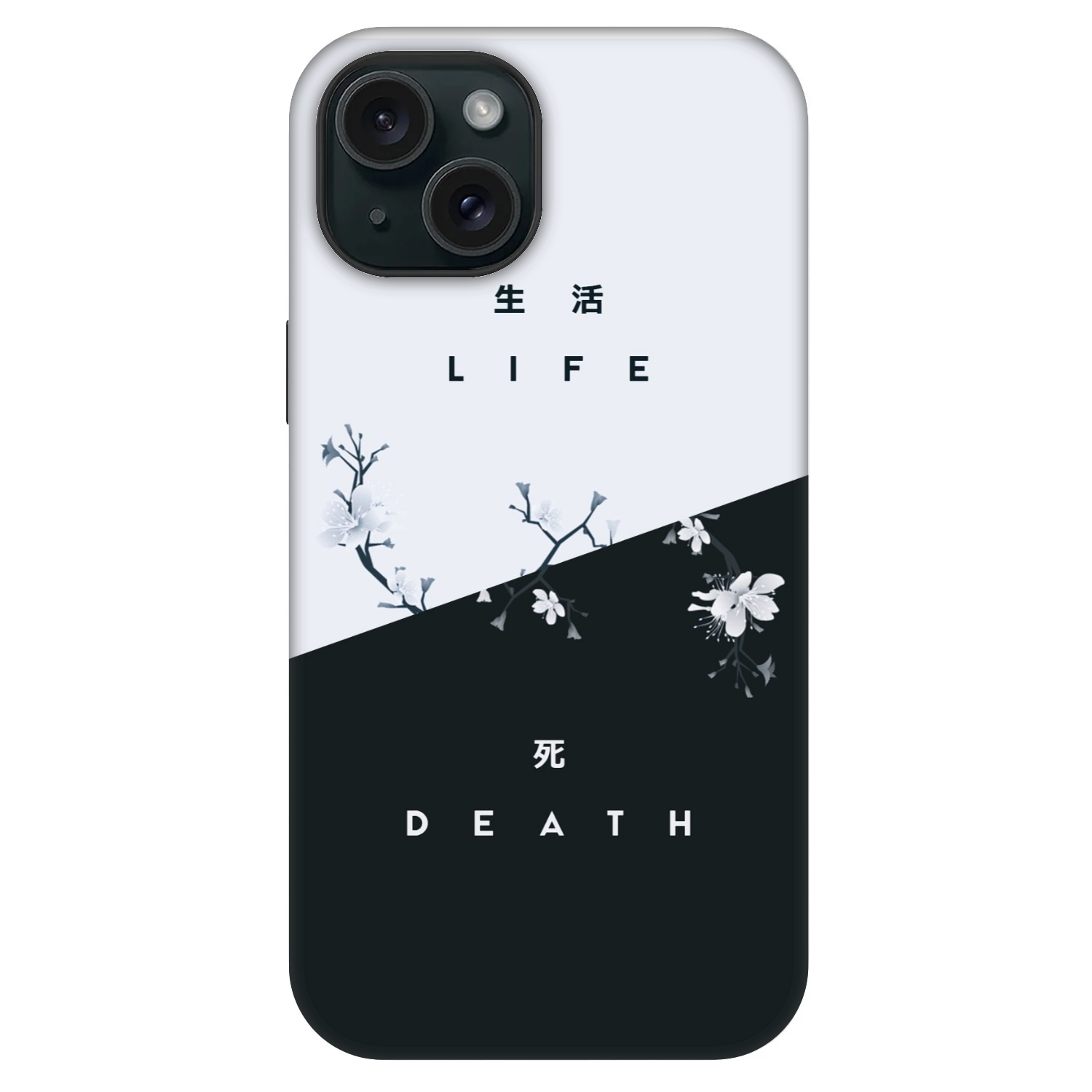 Picasee Fashion Case MagSafe pentru Apple iPhone 15 - Life - Death