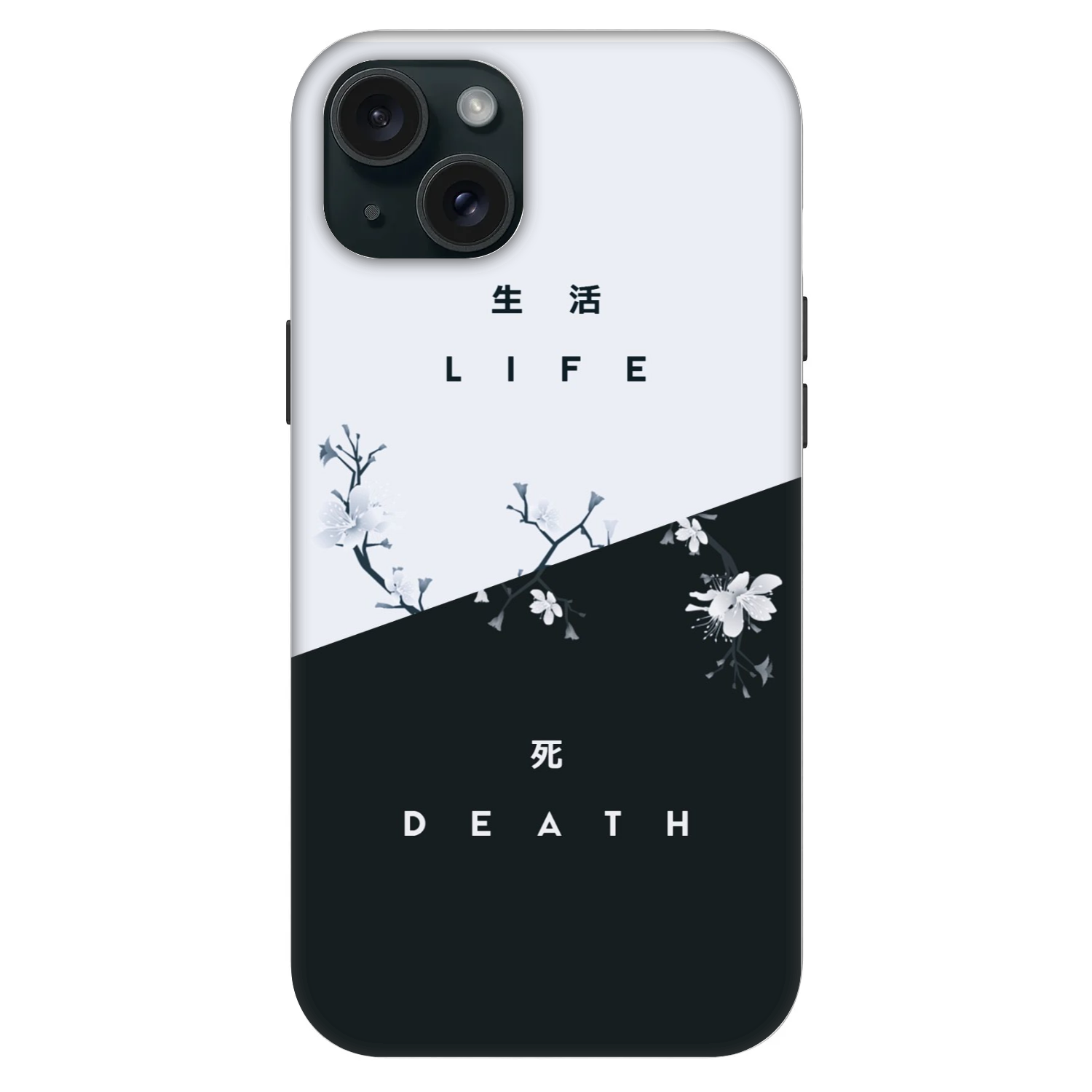 Picasee Fashion Case MagSafe pentru Apple iPhone 15 Plus - Life - Death