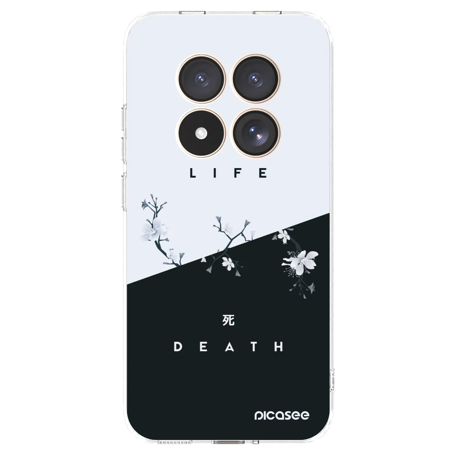 Picasee husă transparentă din silicon pentru Xiaomi Redmi Note 15 Pro 4G - Life - Death