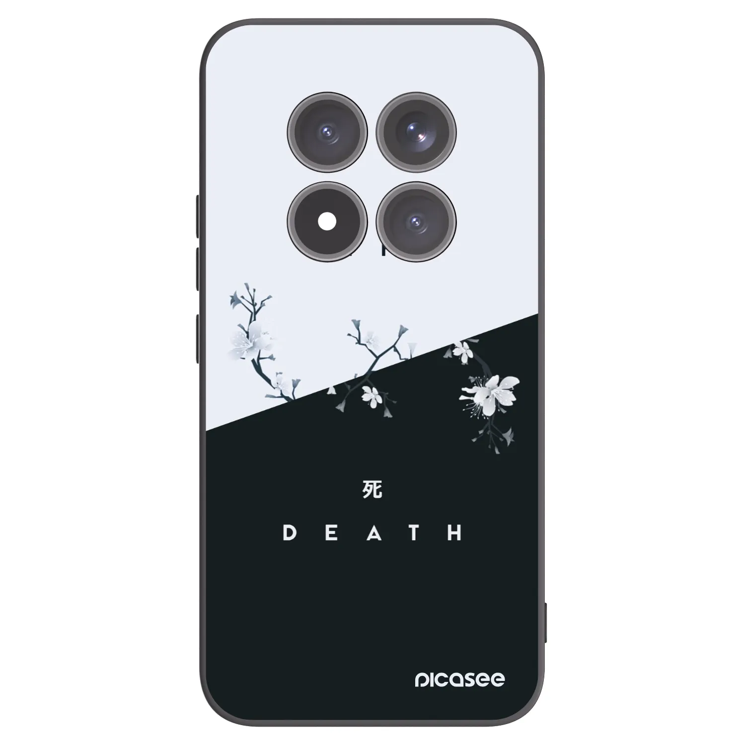 Picasee husă neagră din silicon pentru Xiaomi Redmi Note 15 Pro+ - Life - Death