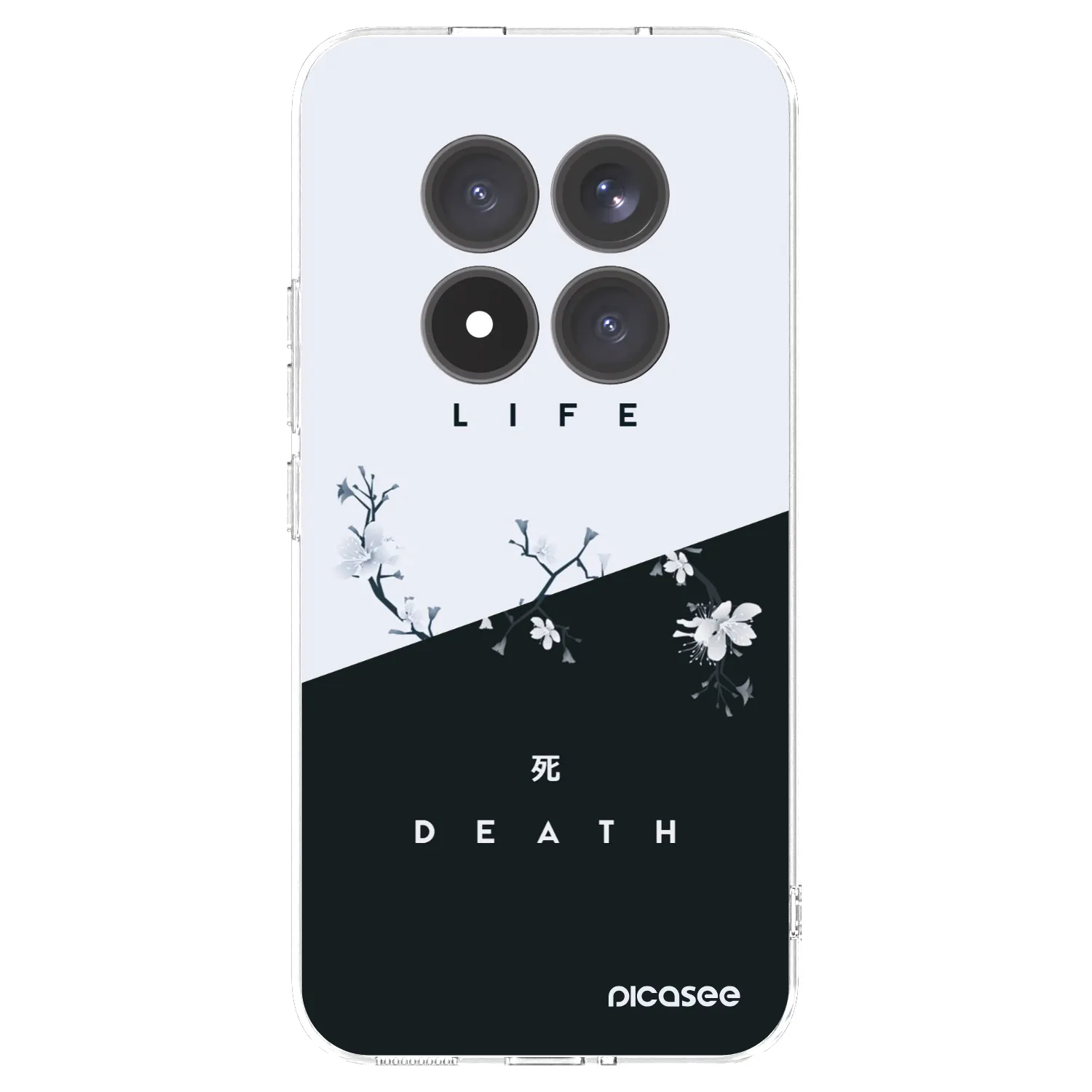 Picasee husă transparentă din silicon pentru Xiaomi Redmi Note 15 Pro+ - Life - Death