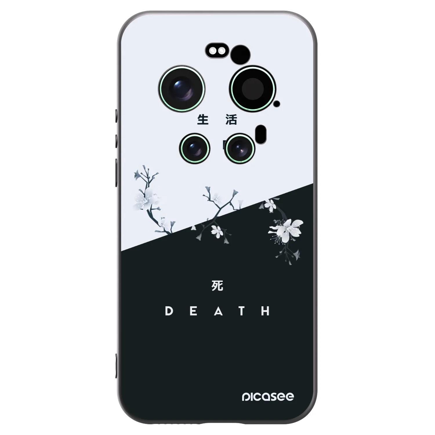 Picasee husă neagră din silicon pentru Xiaomi 17 Ultra - Life - Death