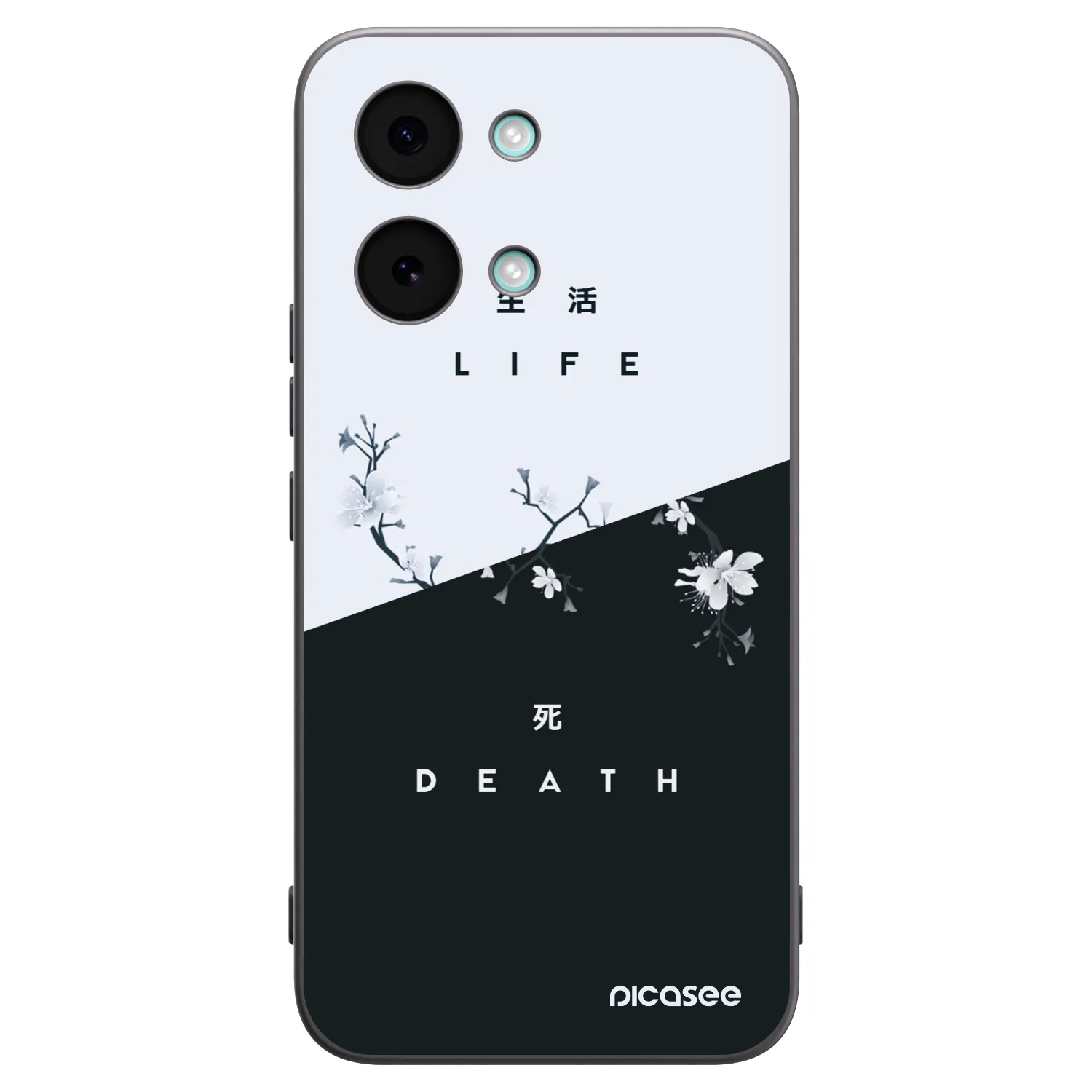 Picasee husă neagră din silicon pentru Xiaomi Poco X8 Pro Max - Life - Death