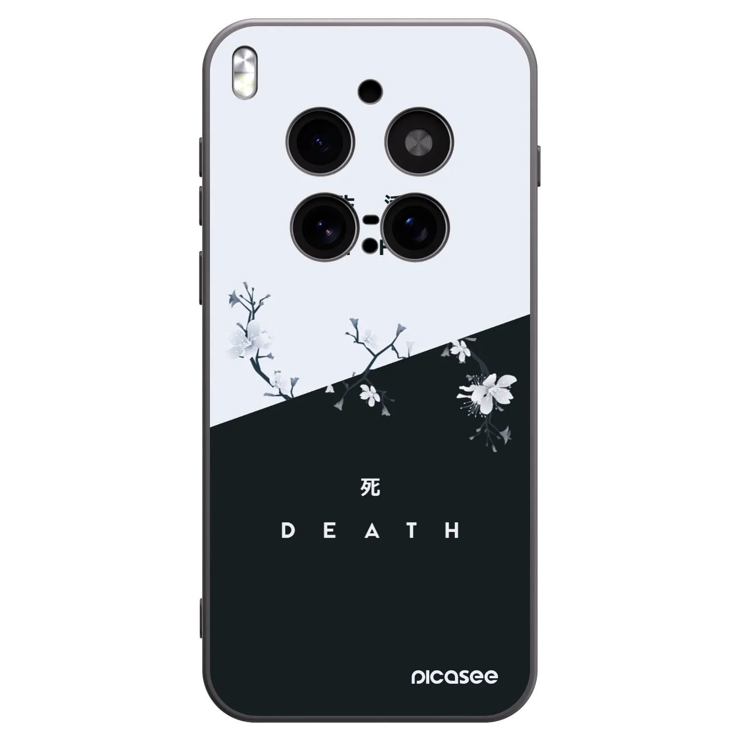 Picasee husă neagră din silicon pentru Vivo X300 Pro - Life - Death