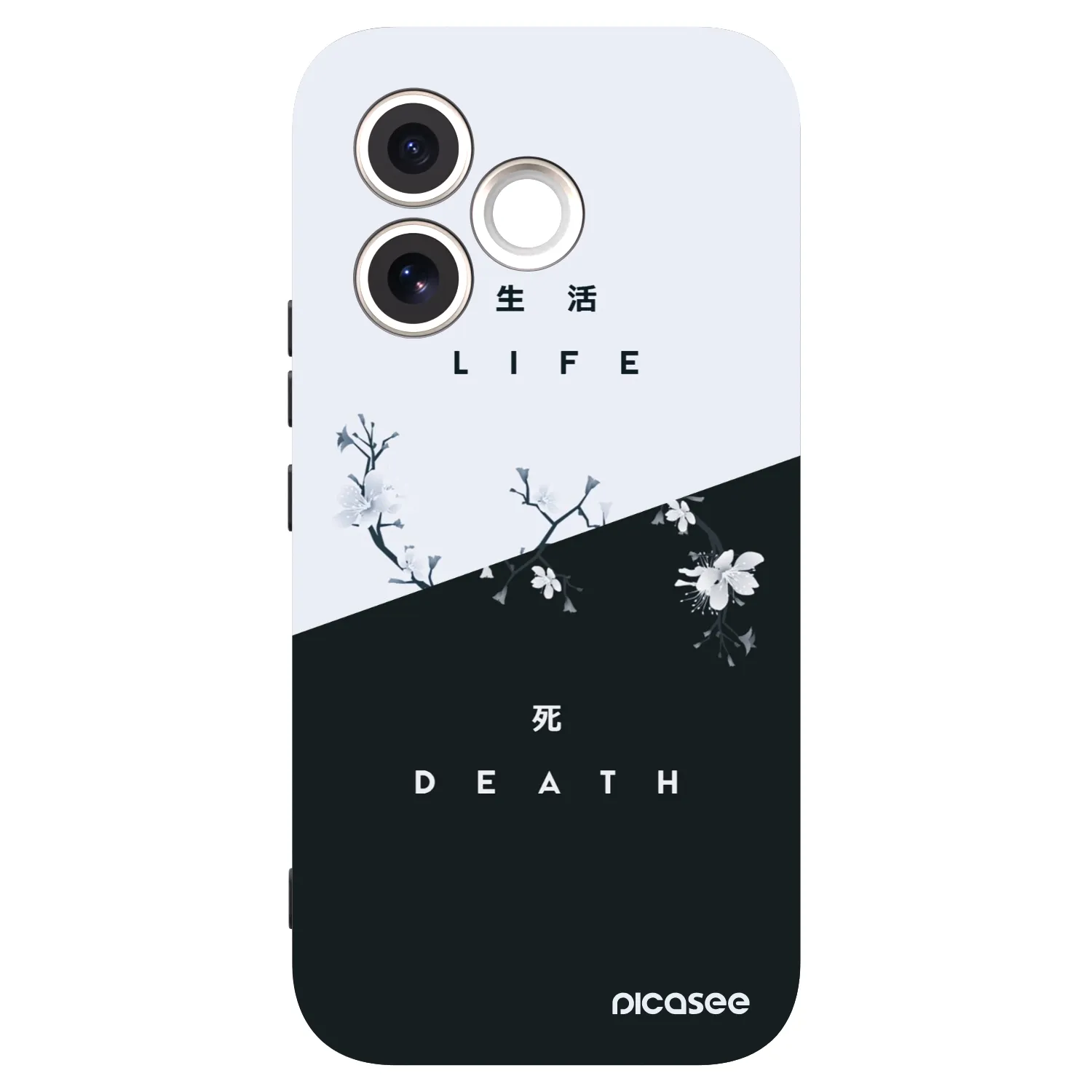 Picasee husă neagră din silicon pentru Honor 600 Lite - Life - Death