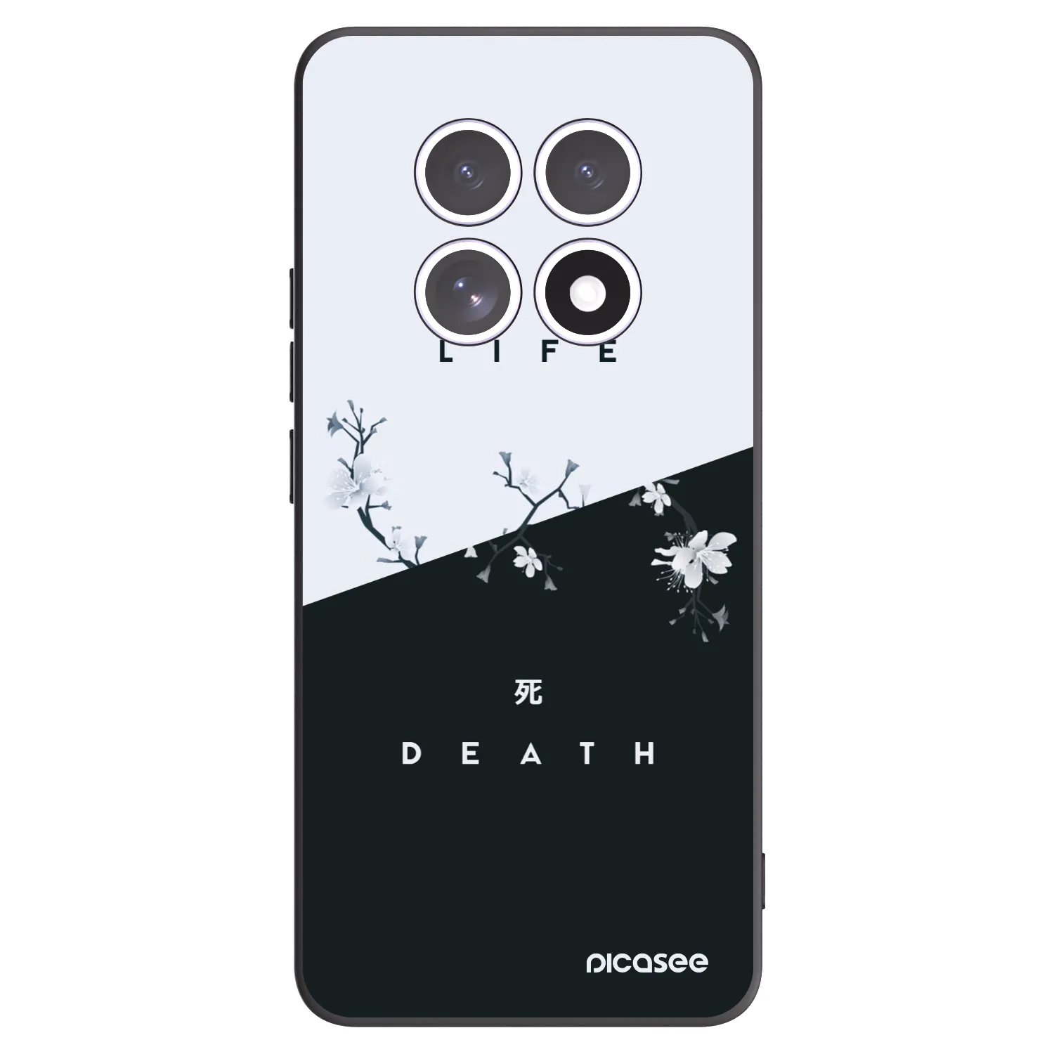 Picasee husă neagră din silicon pentru Xiaomi Redmi Note 15 5G - Life - Death