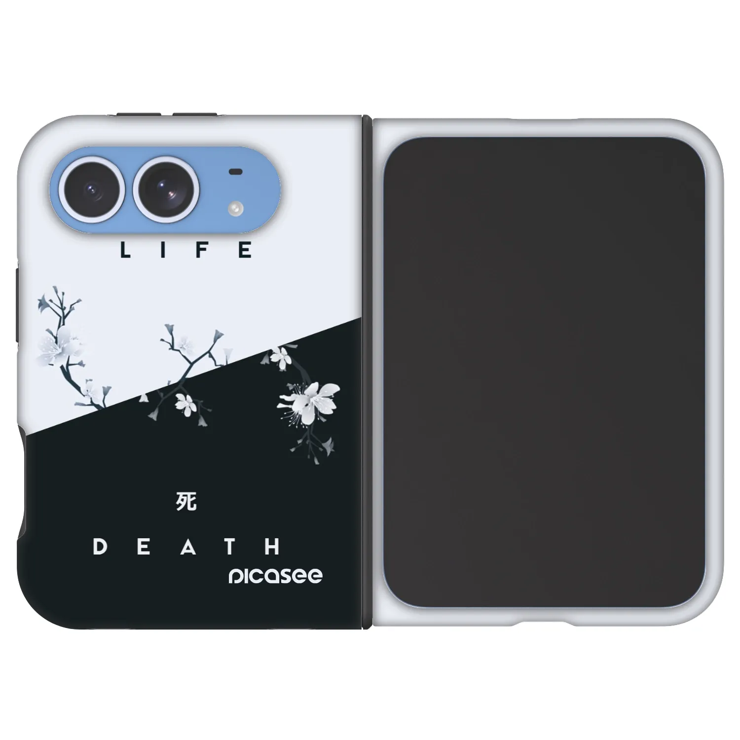 Picasee Fashion Case MagSafe pentru Apple iPhone Duo - Life - Death