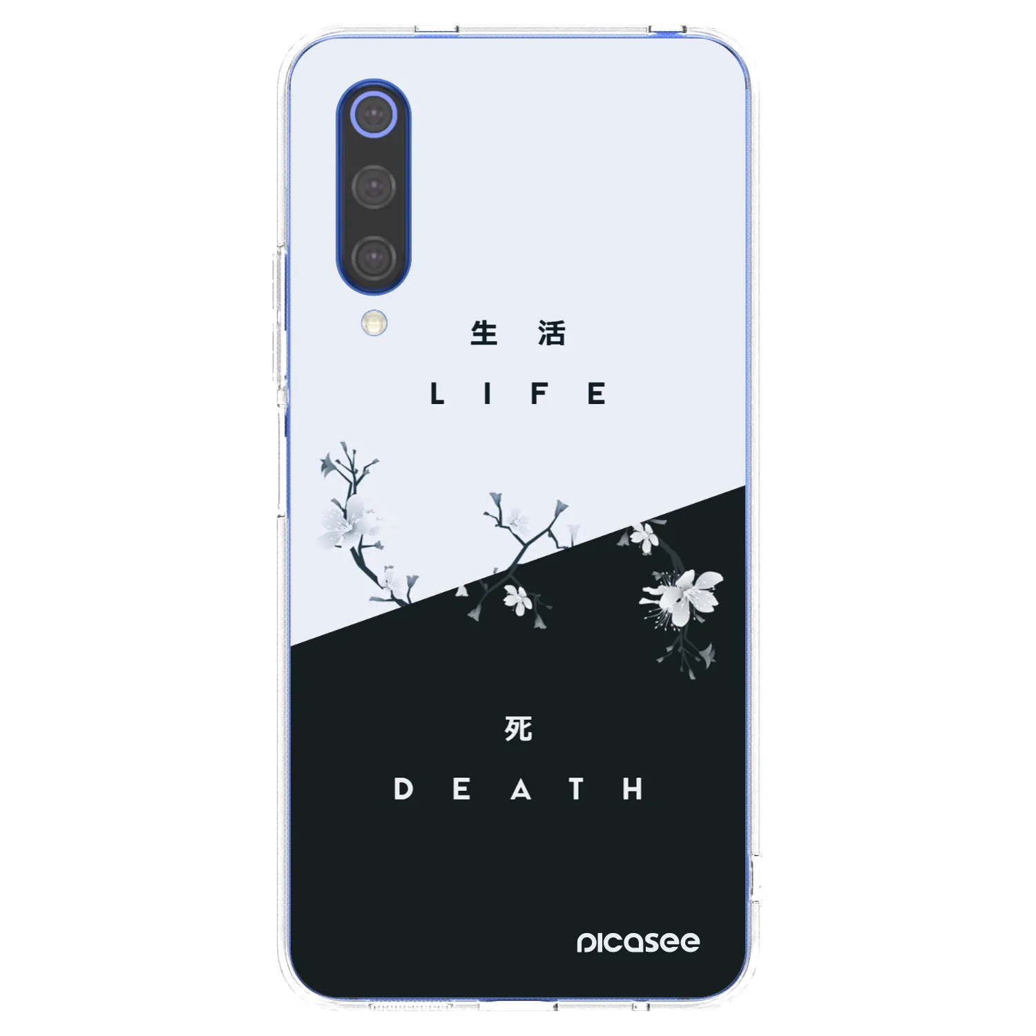 Picasee husă transparentă din silicon pentru Xiaomi Mi 9 SE - Life - Death