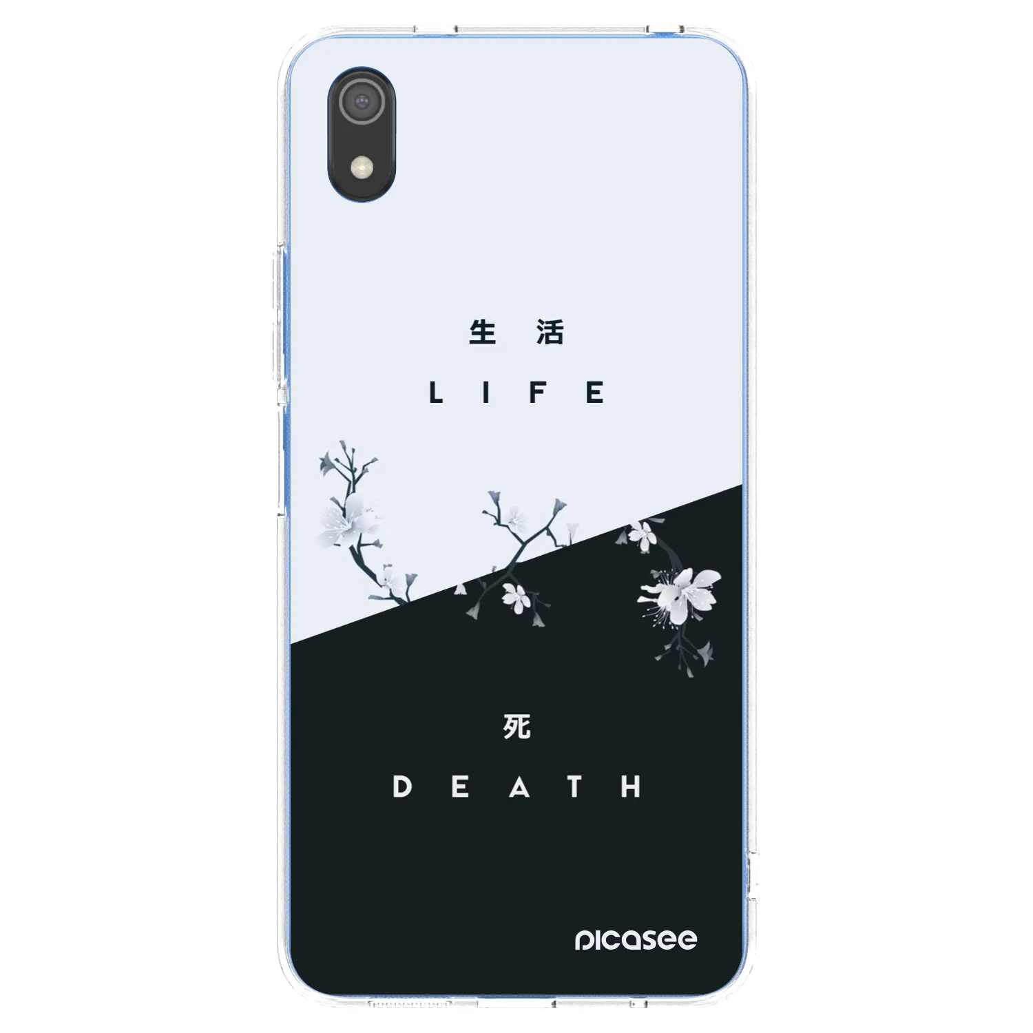 Picasee husă transparentă din silicon pentru Xiaomi Redmi 7A - Life - Death