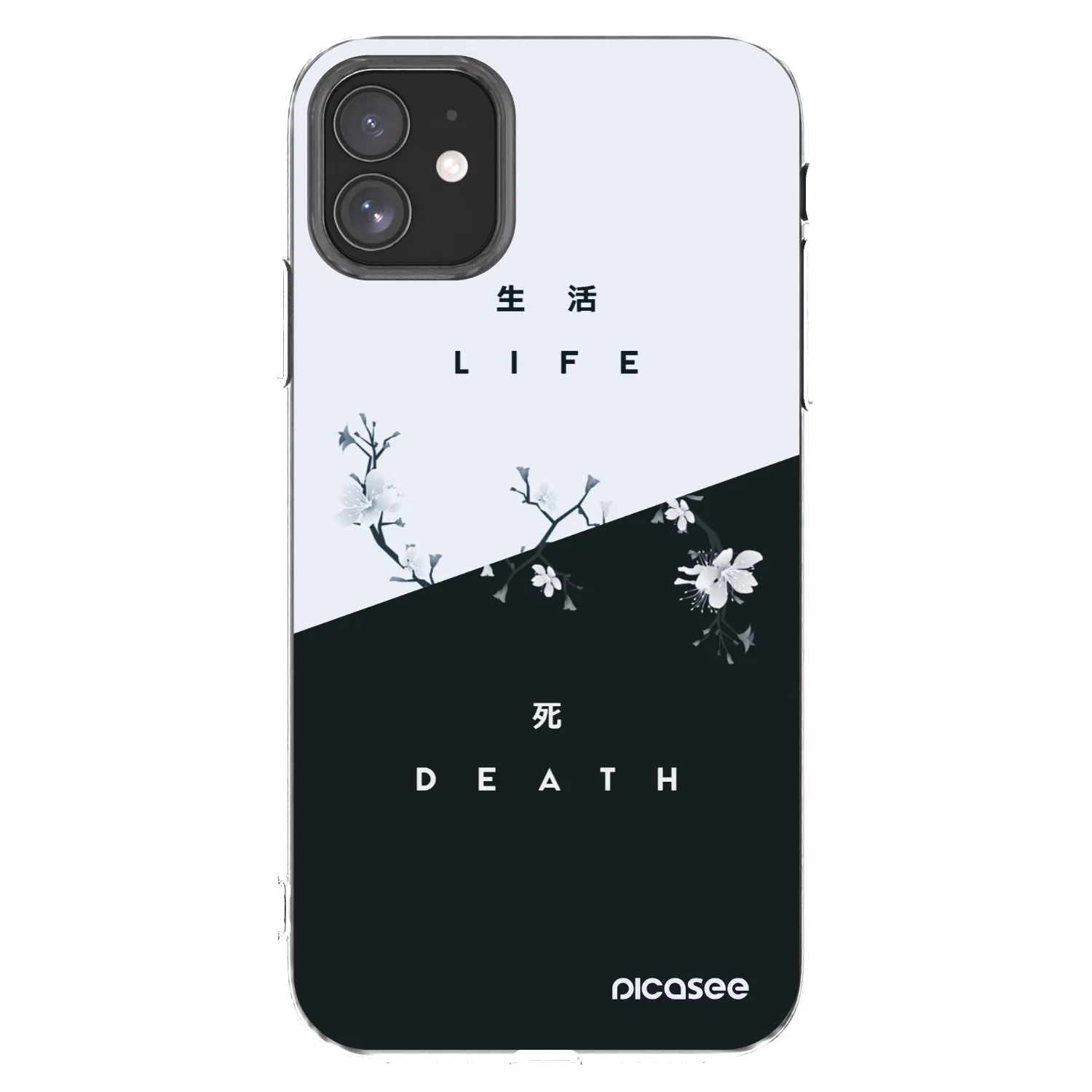 Picasee husă transparentă din silicon pentru Apple iPhone 11 - Life - Death