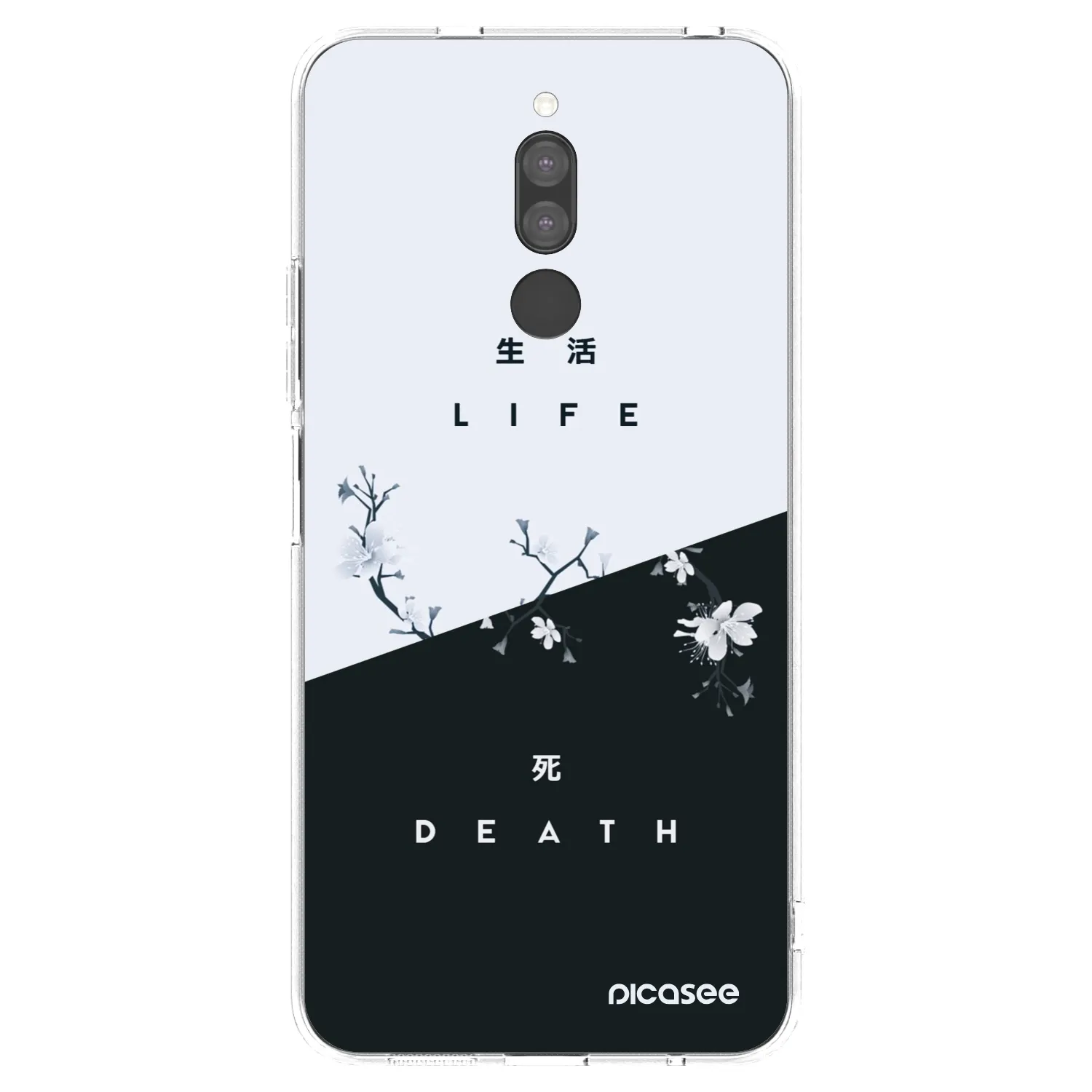 Picasee husă transparentă din silicon pentru Xiaomi Redmi 8 - Life - Death