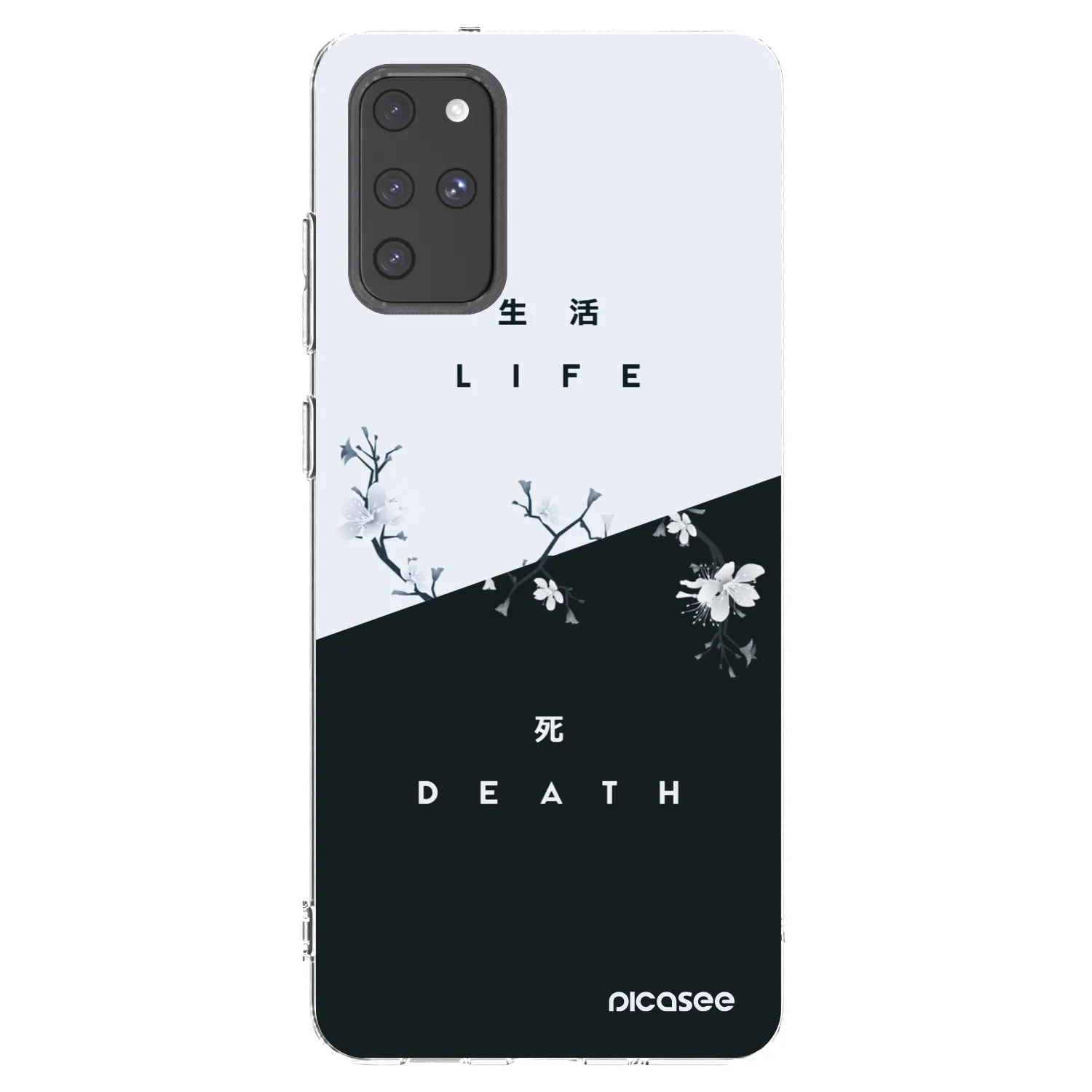 Picasee husă transparentă din silicon pentru Samsung Galaxy S20+ G985F - Life - Death
