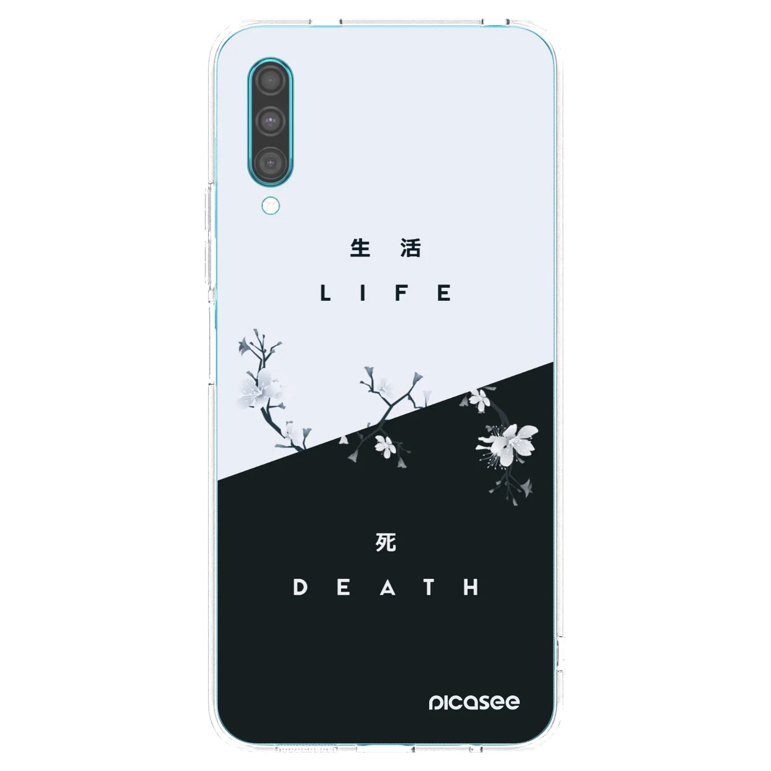 Picasee husă transparentă din silicon pentru Samsung Galaxy A30s A307F - Life - Death