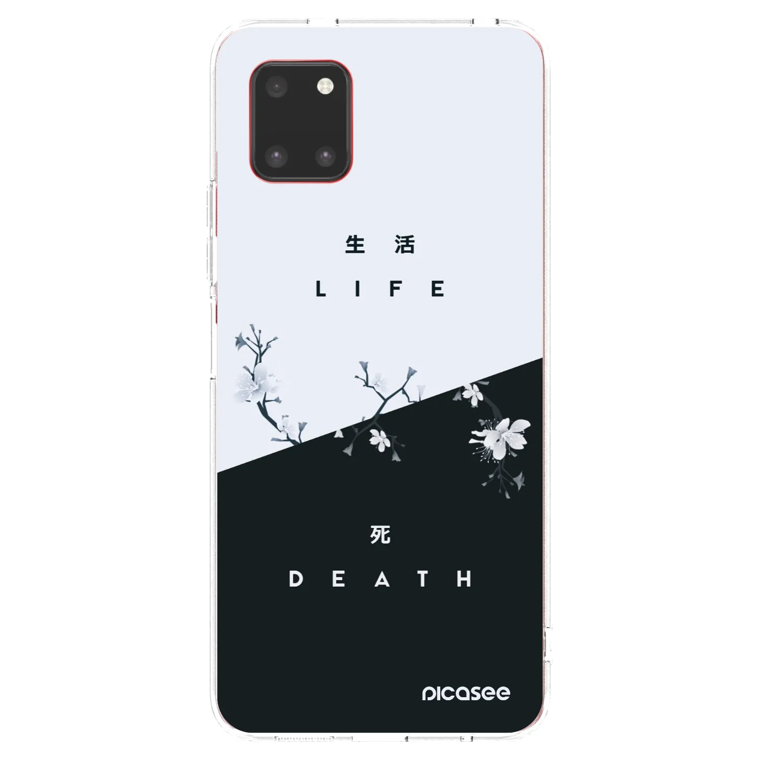 Picasee husă transparentă din silicon pentru Samsung Galaxy Note 10 Lite N770F - Life - Death