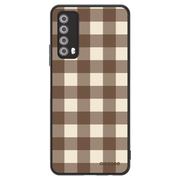 Husă pentru Huawei P Smart 2021 - Brown grid