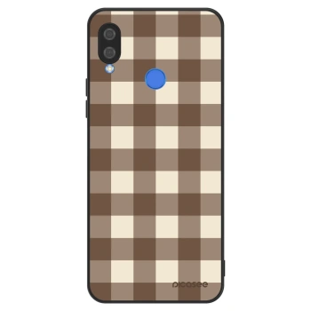 Husă pentru Huawei Nova 3 - Brown grid