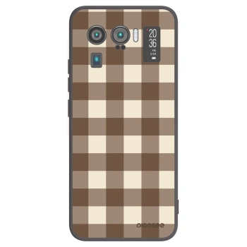 Picasee husă neagră din silicon pentru Xiaomi Mi 11 Ultra - Brown grid