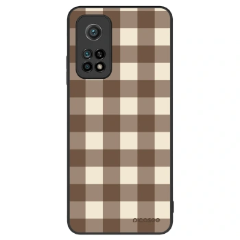Husă pentru Xiaomi Mi 10T - Brown grid