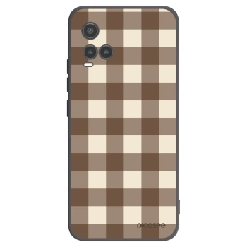 Husă pentru Vivo Y33s - Brown grid