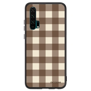 Husă pentru Honor 20 Pro - Brown grid
