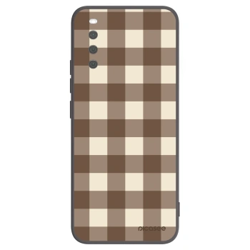 Husă pentru Sony Xperia 10 III - Brown grid