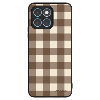 Husă pentru Honor X8 5G - Brown grid