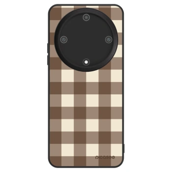Husă pentru Honor Magic5 Lite 5G - Brown grid