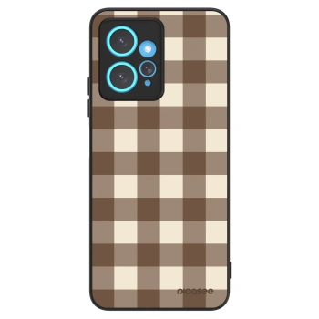 Husă pentru Xiaomi Redmi Note 12 4G - Brown grid