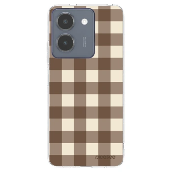 Husă pentru Vivo Y36 4G - Brown grid