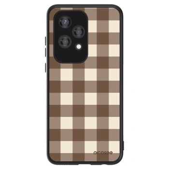 Husă pentru Honor 200 Lite - Brown grid