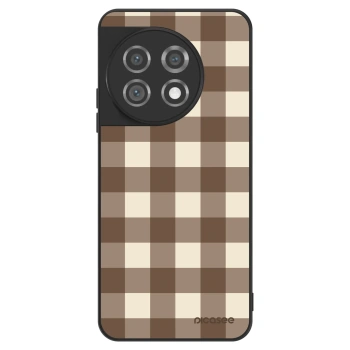 Husă pentru OnePlus 11 5G - Brown grid