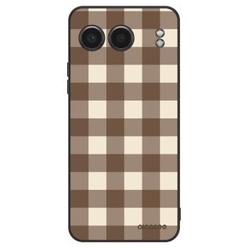 Husă pentru OnePlus Nord 4 - Brown grid