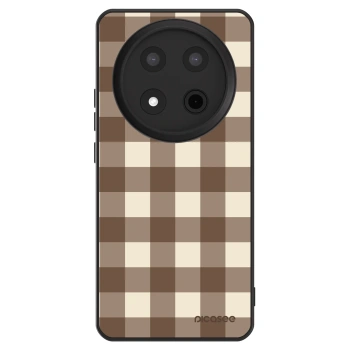 Husă pentru Honor Magic7 Lite 5G - Brown grid