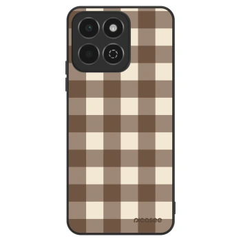 Husă pentru Honor 200 Smart 5G - Brown grid