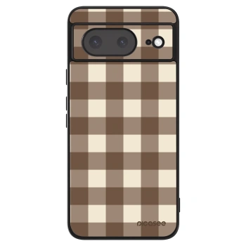 Husă pentru Google Pixel 8a - Brown grid