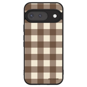 Husă pentru Google Pixel 9 - Brown grid