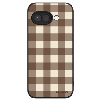 Husă pentru Google Pixel 9a - Brown grid