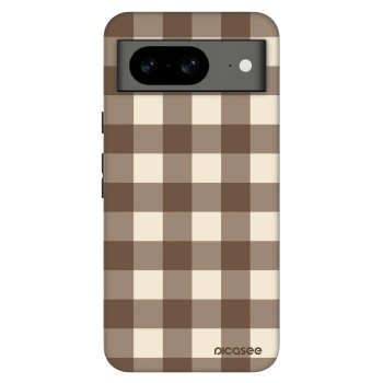 Husă pentru Google Pixel 8 Pro - Brown grid
